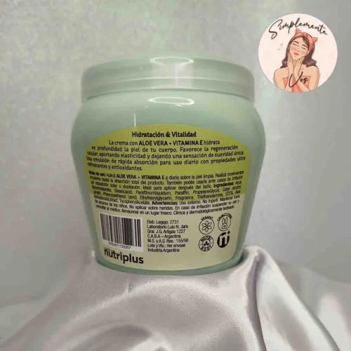 Crema Corporal Ultra Hidratante con Aloe Vera - Image 2