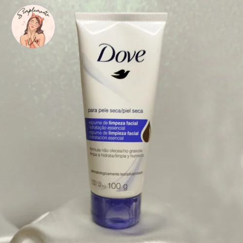 Espuma de Limpieza Facial Dove para Piel Seca